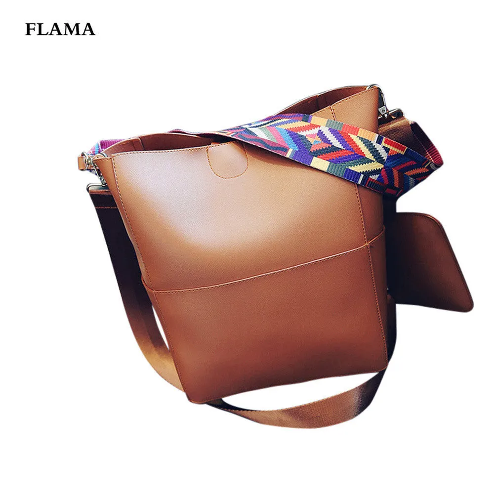 2 pcs Women Bag Vintage Leather messenger bags +Crossbody Shoulder Bags Bag luxury hbags bolsa feminina Ladies Clutch