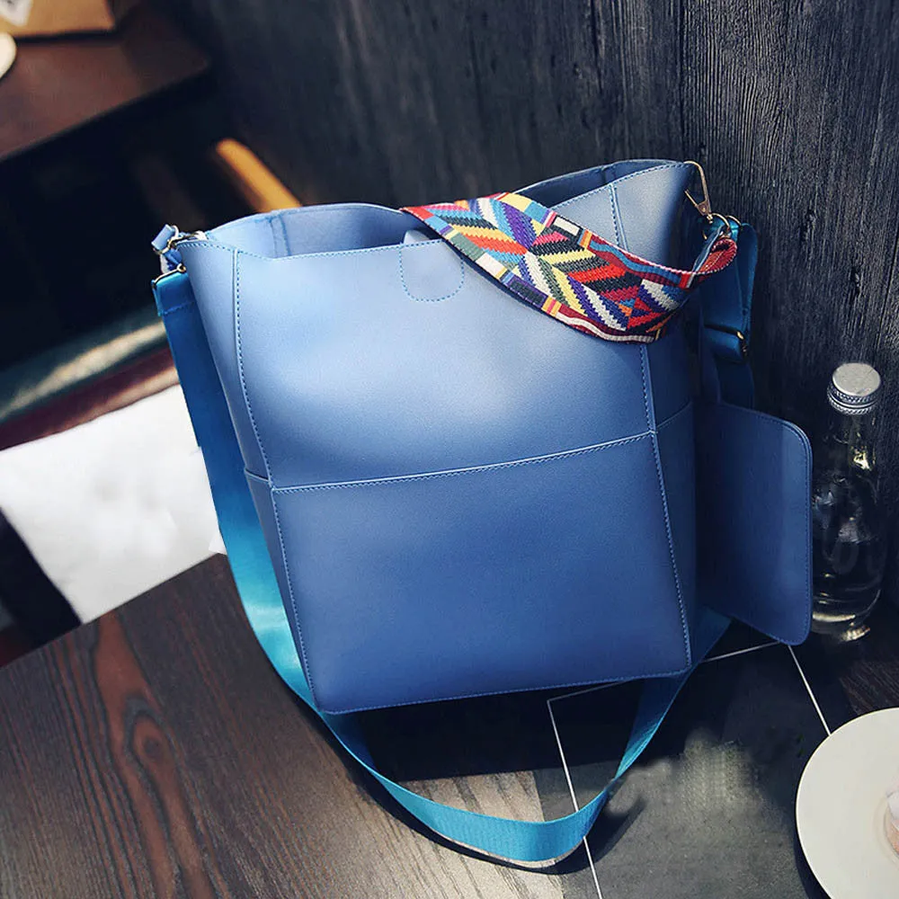 2 pcs Women Bag Vintage Leather messenger bags +Crossbody Shoulder Bags Bag luxury hbags bolsa feminina Ladies Clutch