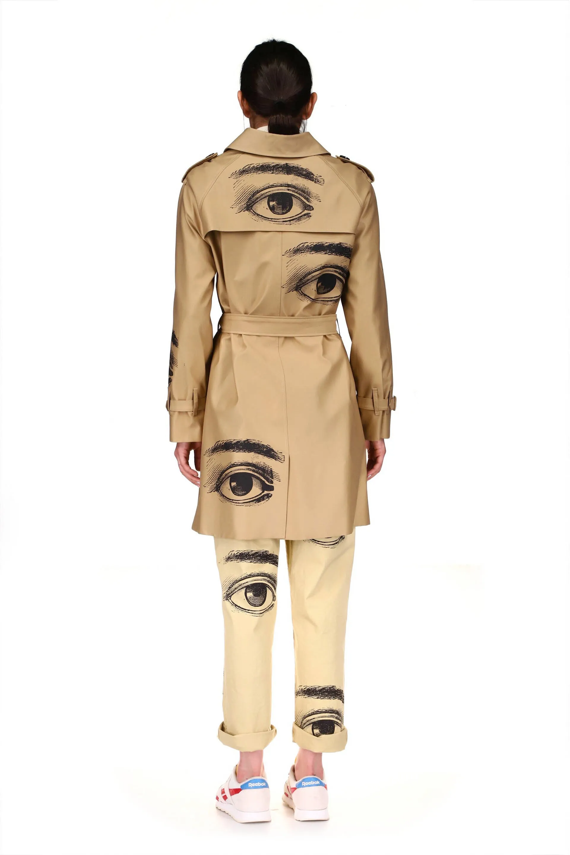 '2004 EYE REISSUE' KHAKI TRENCH