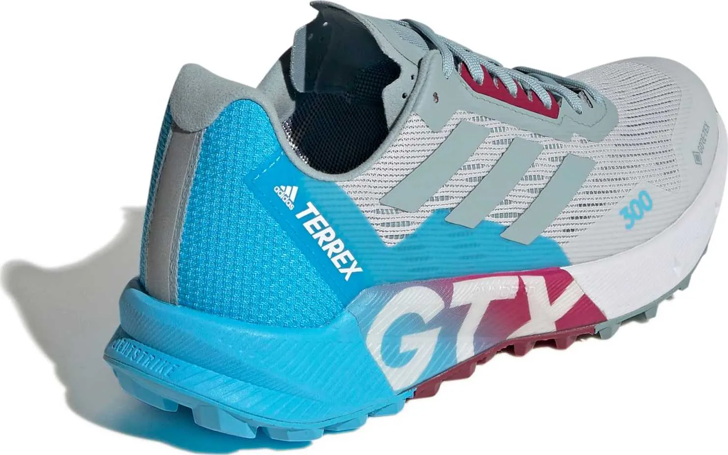 Adidas Women's Terrex Agravic Flow 2.0 GORE-TEX Trail Running Shoes Dash Grey/Magic Grey/Sky Rush | Buy Adidas Women's