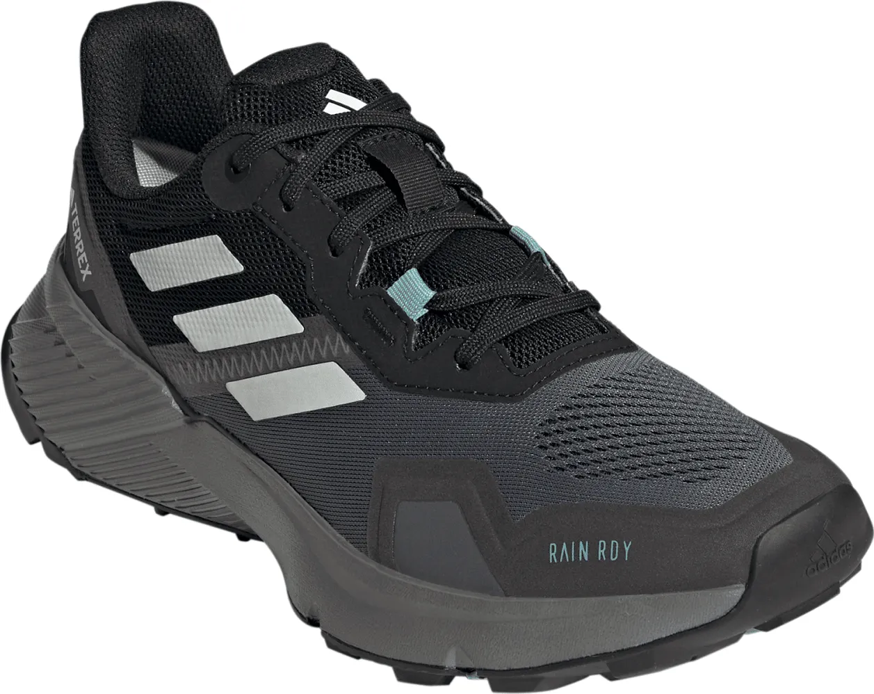 Adidas Women's Terrex Soulstride RAIN.RDY Trail Running Shoes Core Black/Crystal White/Grey Four | Buy Adidas Women's 