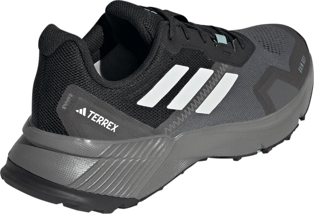 Adidas Women's Terrex Soulstride RAIN.RDY Trail Running Shoes Core Black/Crystal White/Grey Four | Buy Adidas Women's 