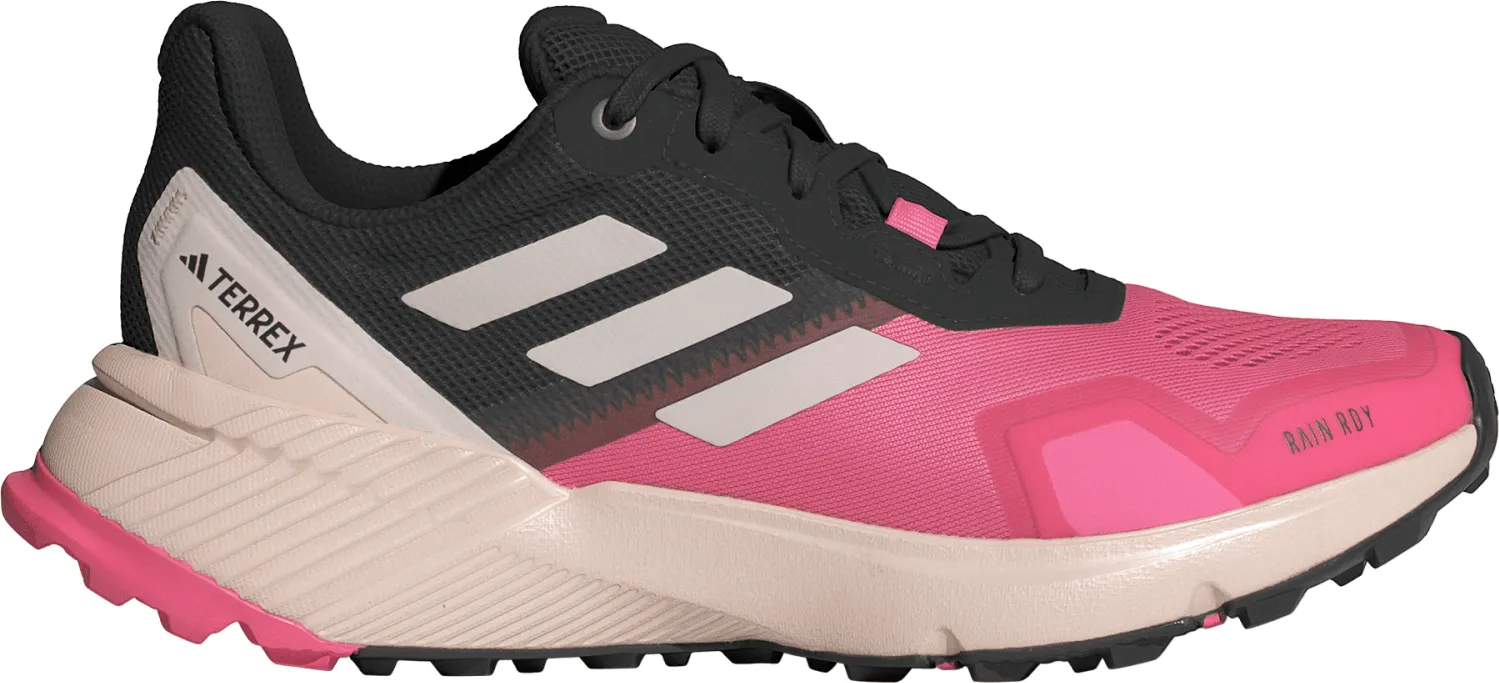 Adidas Women's Terrex Soulstride RAIN.RDY Trail Running Shoes Pink Fusion/Putty Mauve/Core Black | Buy Adidas Women's 