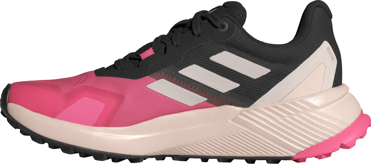 Adidas Women's Terrex Soulstride RAIN.RDY Trail Running Shoes Pink Fusion/Putty Mauve/Core Black | Buy Adidas Women's 