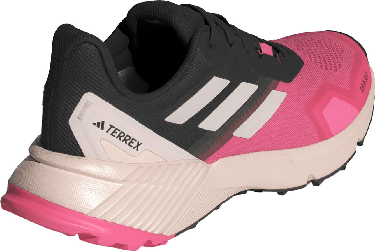 Adidas Women's Terrex Soulstride RAIN.RDY Trail Running Shoes Pink Fusion/Putty Mauve/Core Black | Buy Adidas Women's 