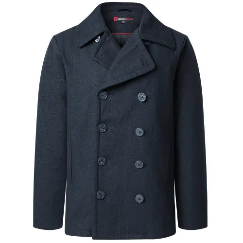 Alpine Swiss Mason Mens Wool Blend Classic Pea Coat Jacket