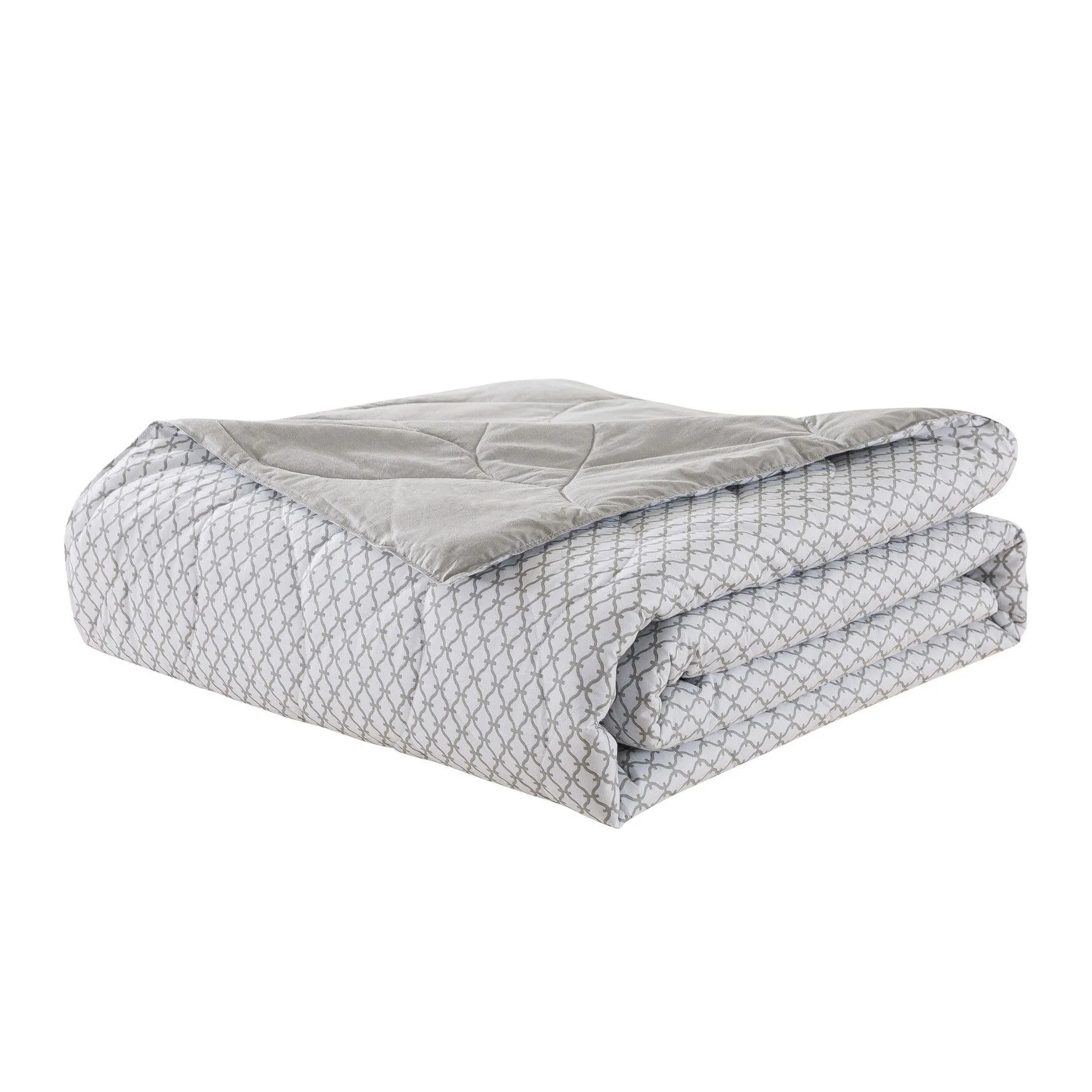 Antimicrobial Cotton Reversible Down Alternative Blanket Blankets