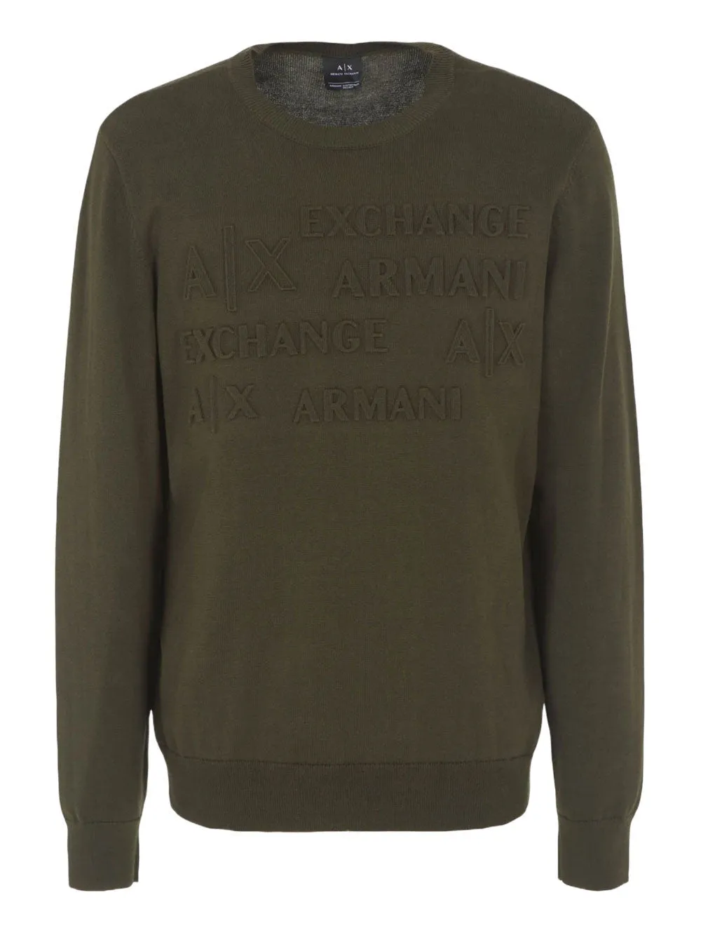 Armani Exchange Maglia Uomo 6rzm1c Zmx8z Verde