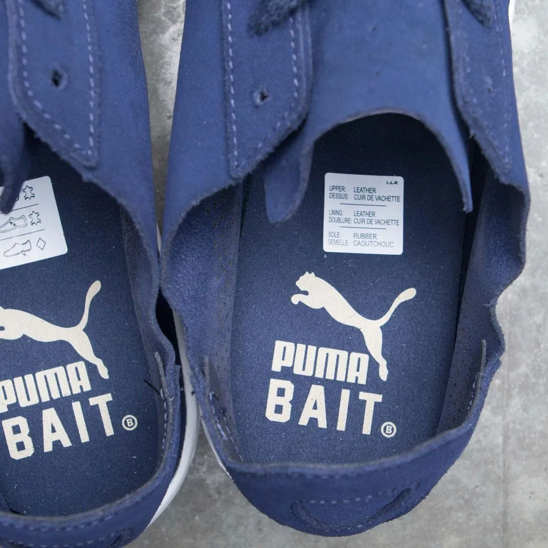 BAIT x Puma Men G Villas (blue / peacoat / gold)