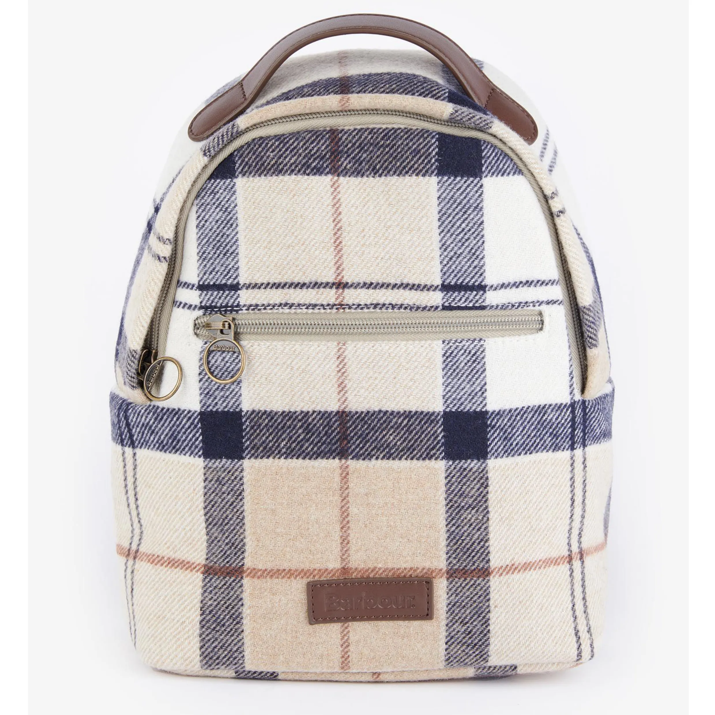 Barbour Caley Rosewood Tartan Backpack LBA0342