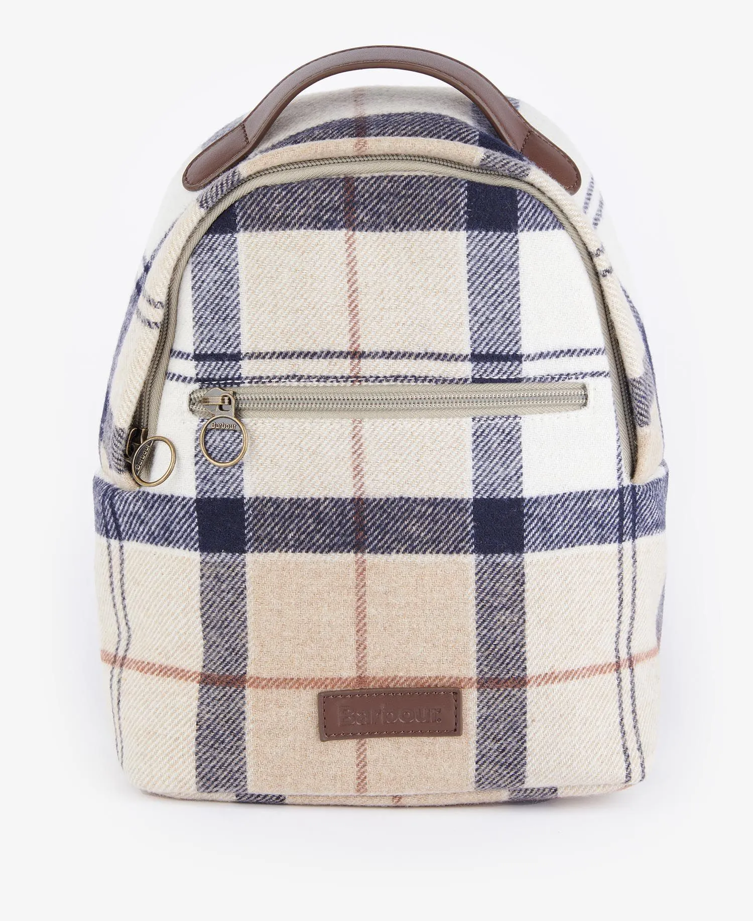 Barbour Caley Rosewood Tartan Backpack LBA0342