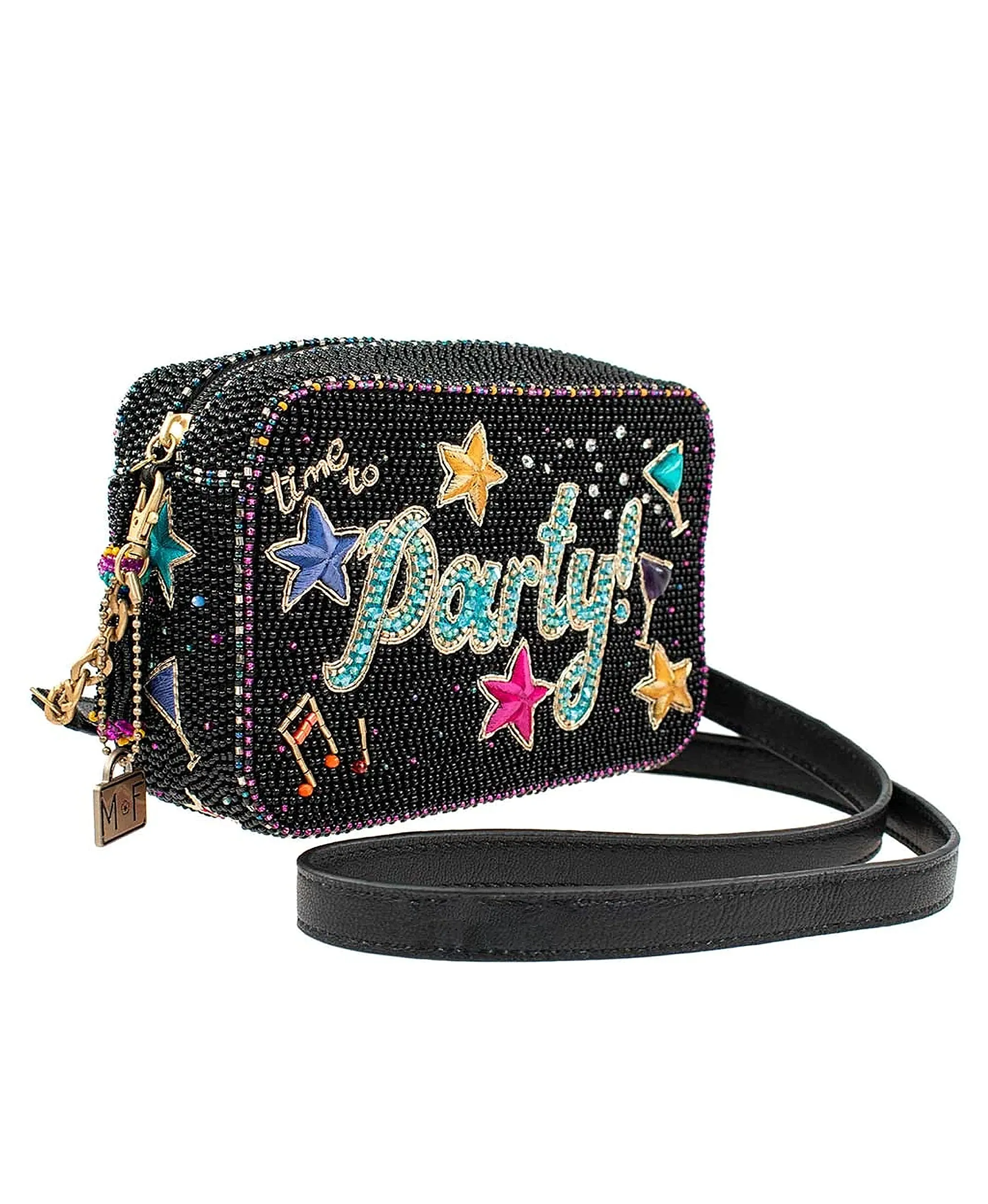 Beaded Time to Party Crossbody Bag