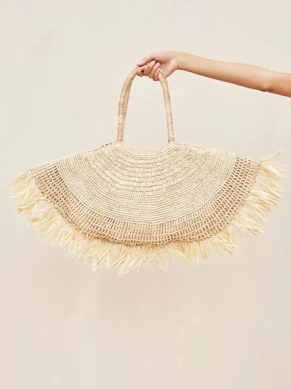 Bolso Tote Rafia Lucia