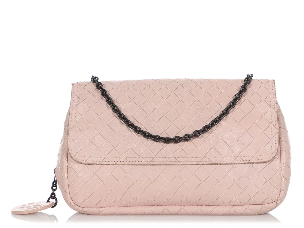 Bottega Veneta Small Embossed Butterfly Chain Crossbody