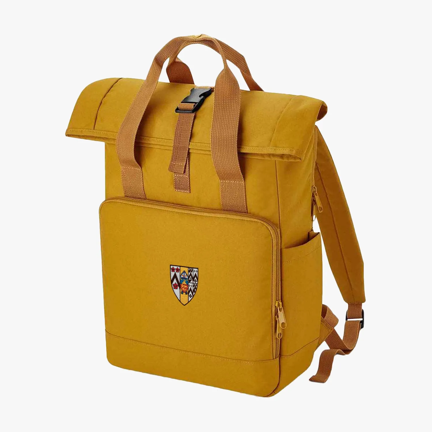 Brasenose College Recycled Rolltop Laptop Backpack