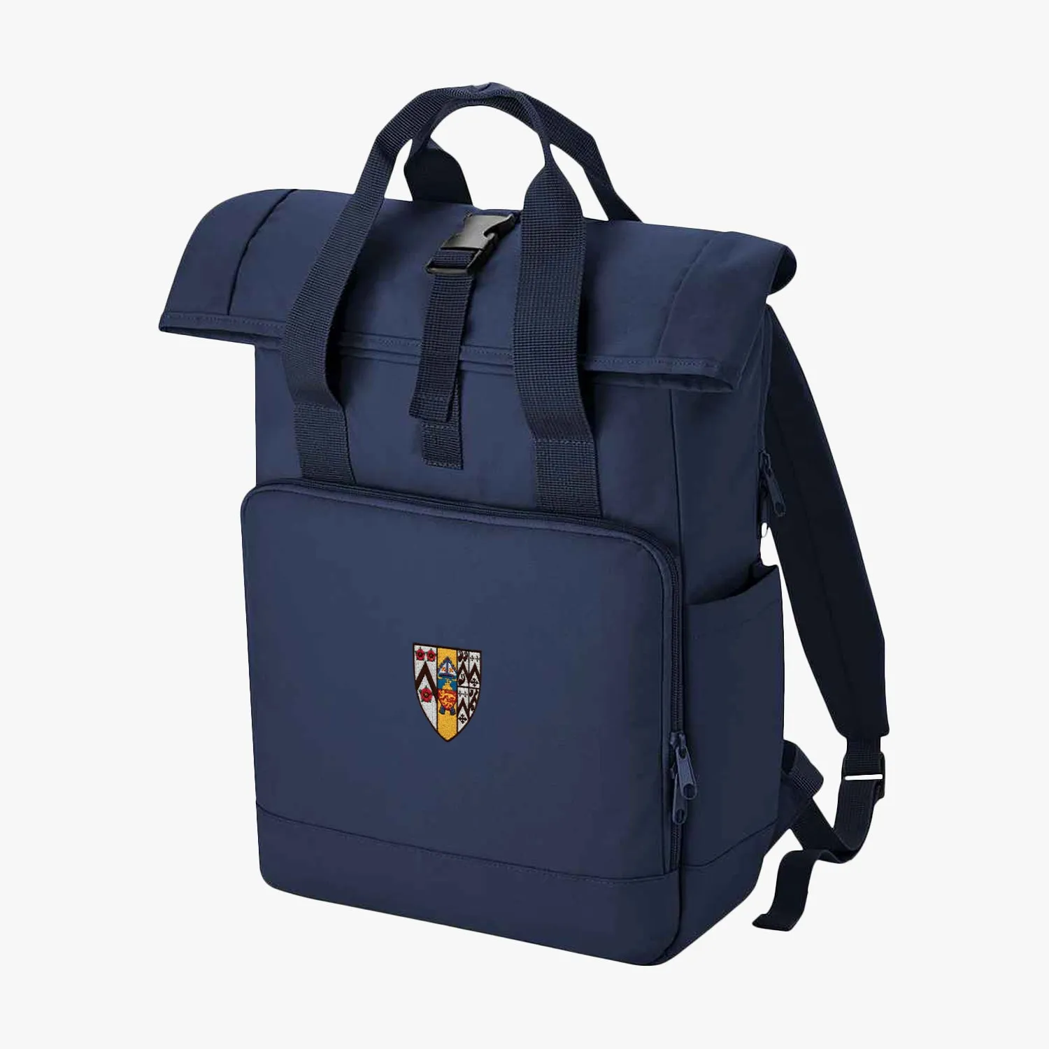 Brasenose College Recycled Rolltop Laptop Backpack