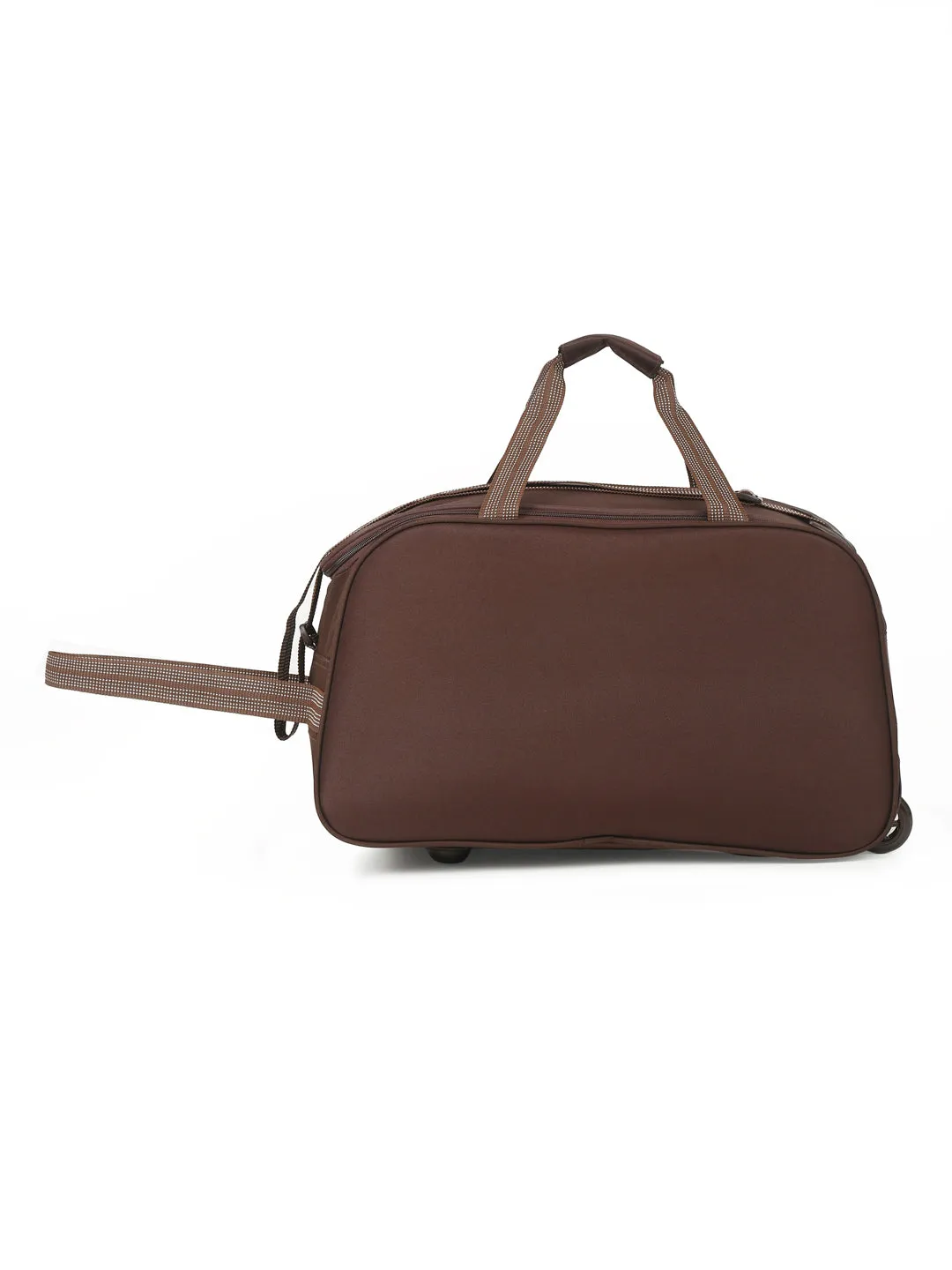 Brown Printed Medium Duffel Bag - Clearance sale