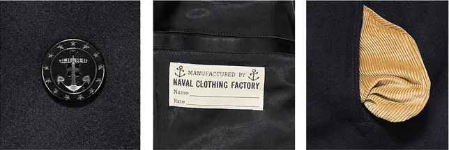 Buzz Rickson's Peacoat - Navy