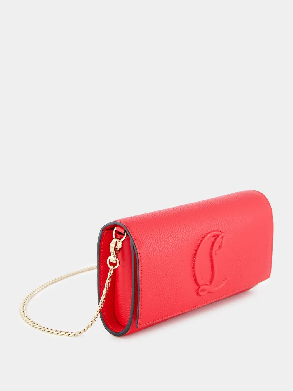 By My Side Red Clutch