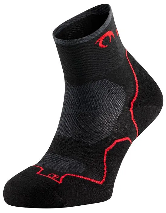 Calcetines Lurbel Bmax Desafío Negro Rojo