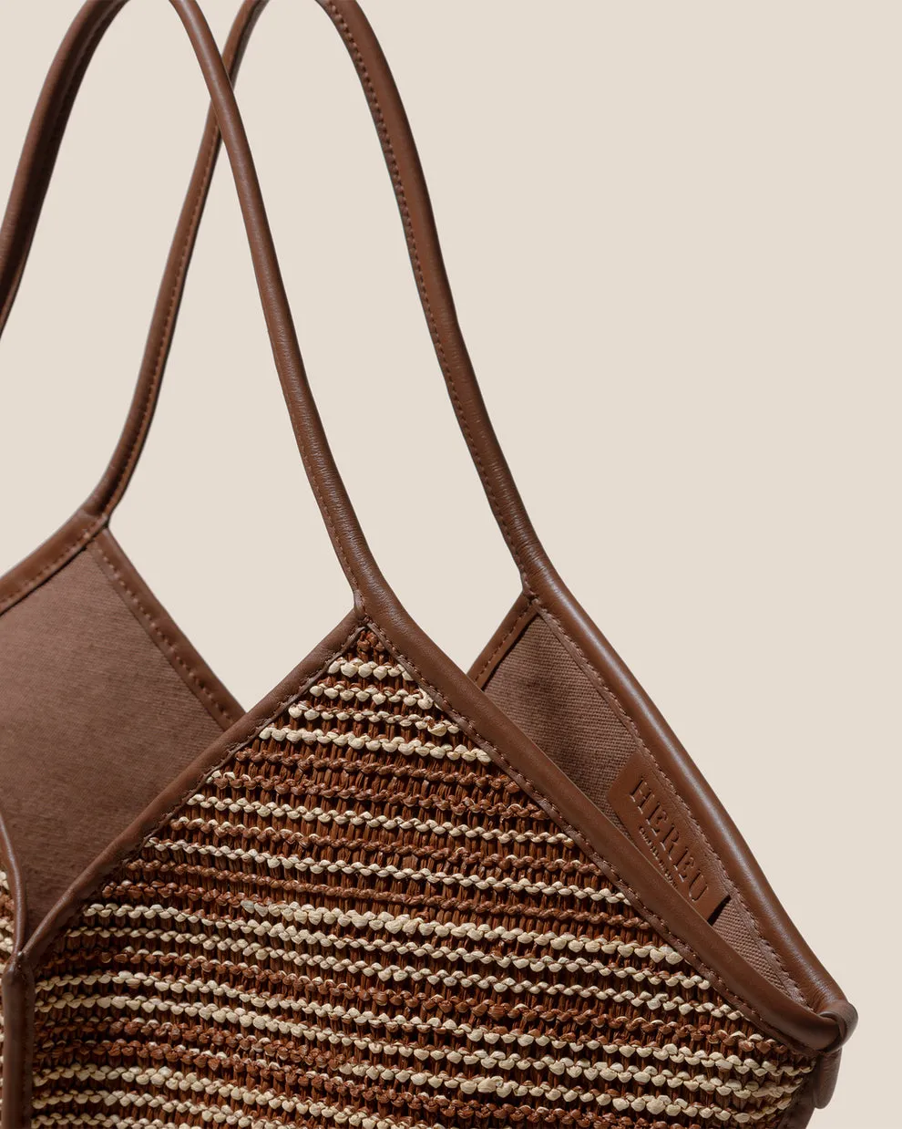 Calella Raffia Bicolor Tote