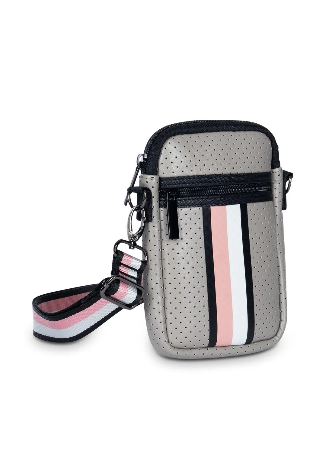 Casey Crossbody - Posh (Taupe/Black/Blush/ White)