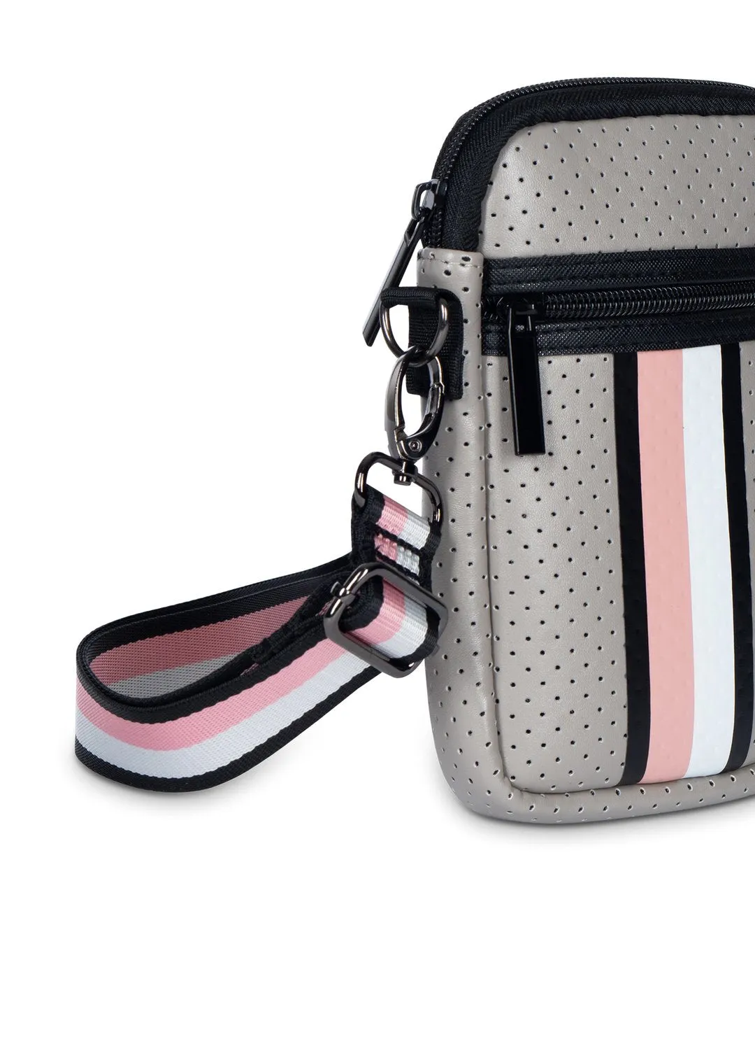 Casey Crossbody - Posh (Taupe/Black/Blush/ White)