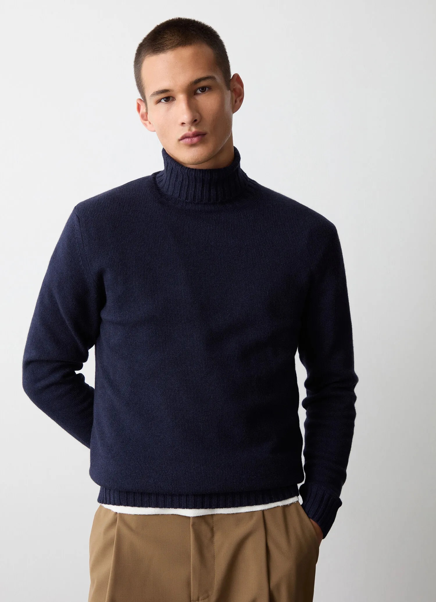 Cashmere blend turtleneck-