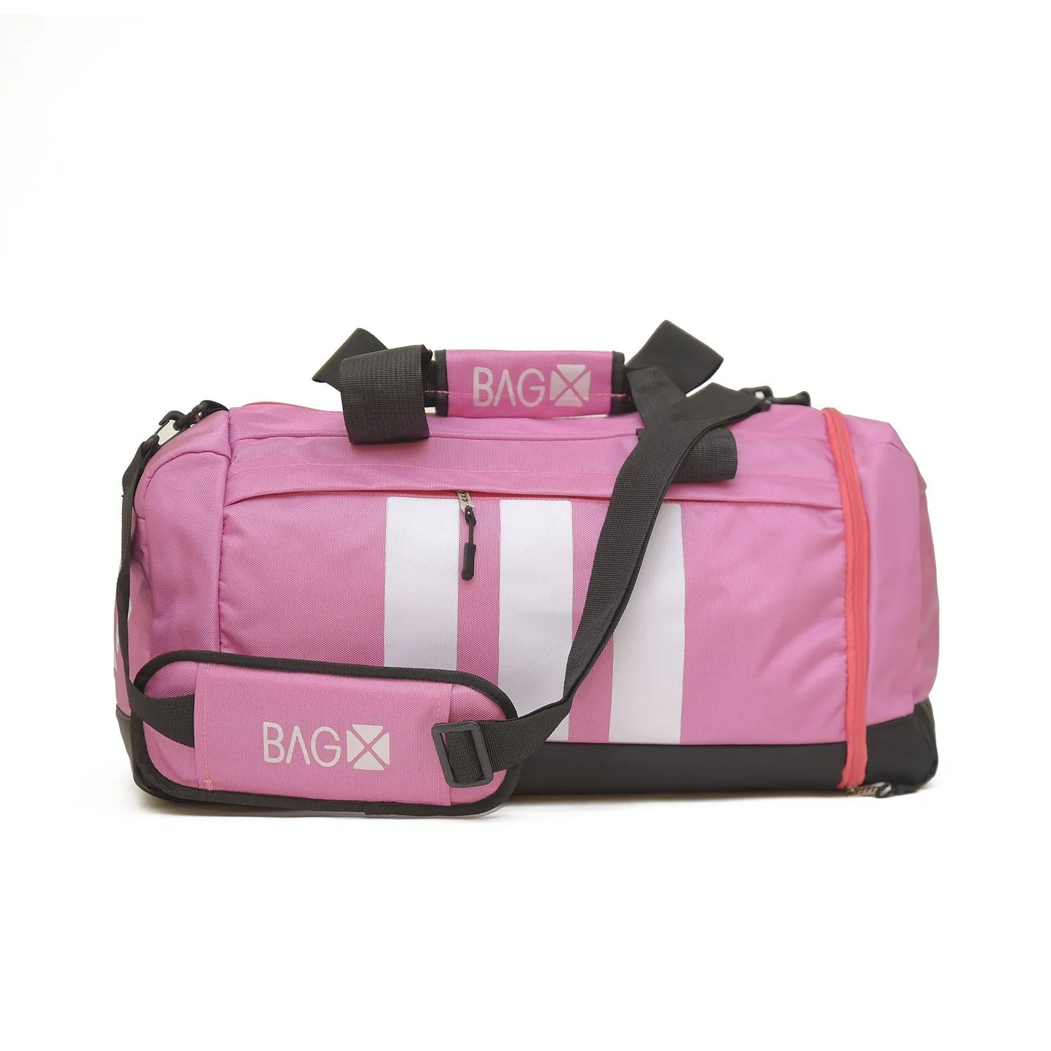 Chicago duffel pink