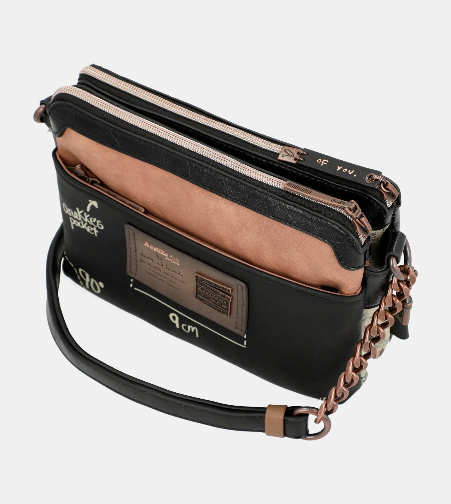 City Moments crossbody bag with a chain strap