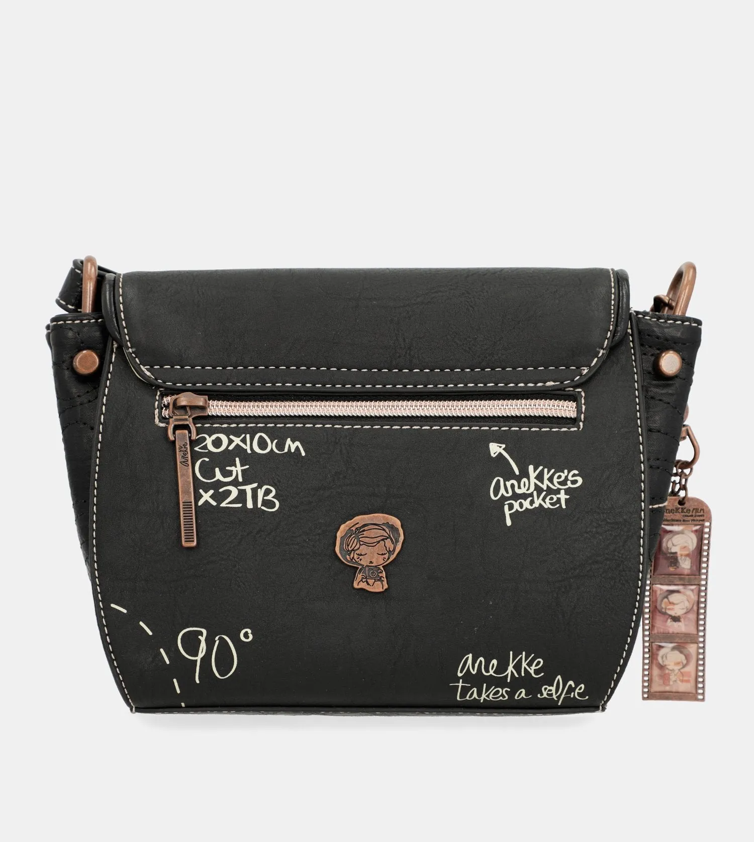 City Moments crossbody bag with a flap