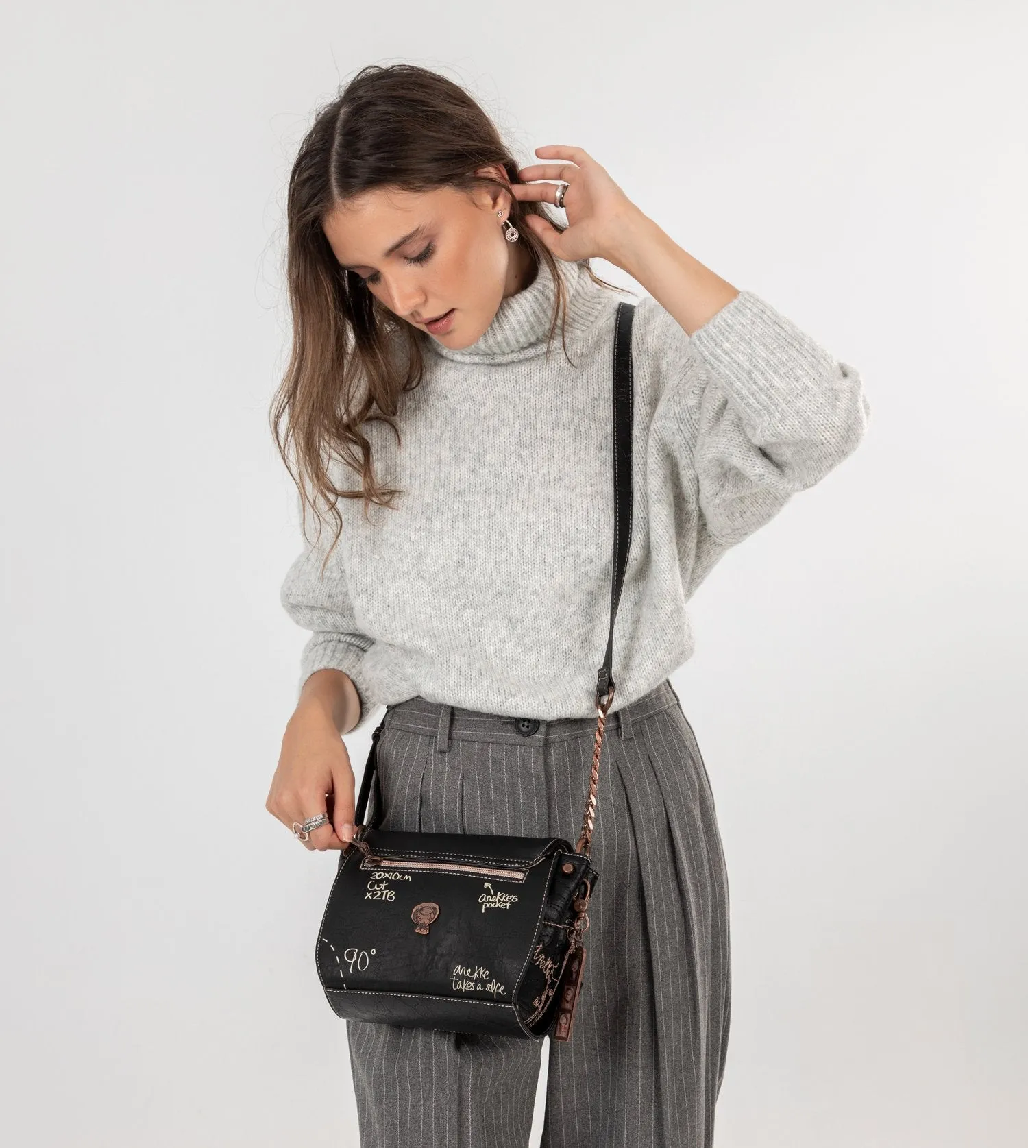 City Moments crossbody bag with a flap