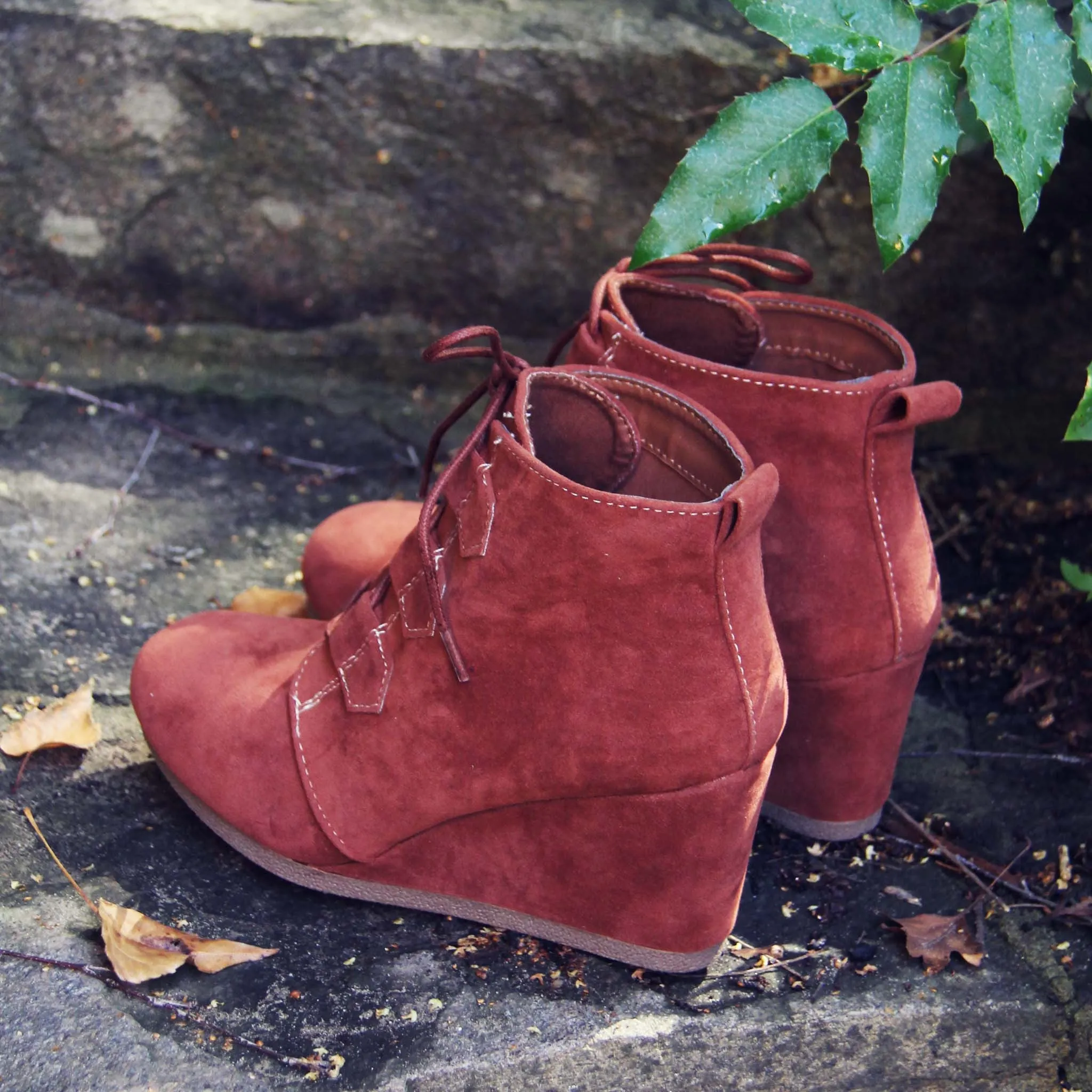 Copper Wolf Booties