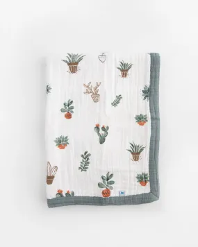 Cotton Baby Blanket, Prickle Pots