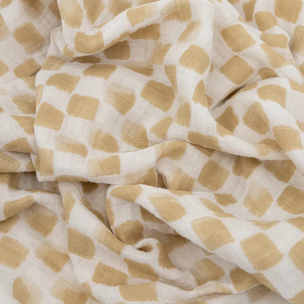 Cotton Swaddle, Adobe Checker