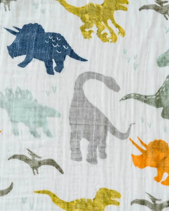 Cotton Swaddle, Dino Friends