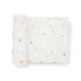 Cotton Swaddle, Party Dots