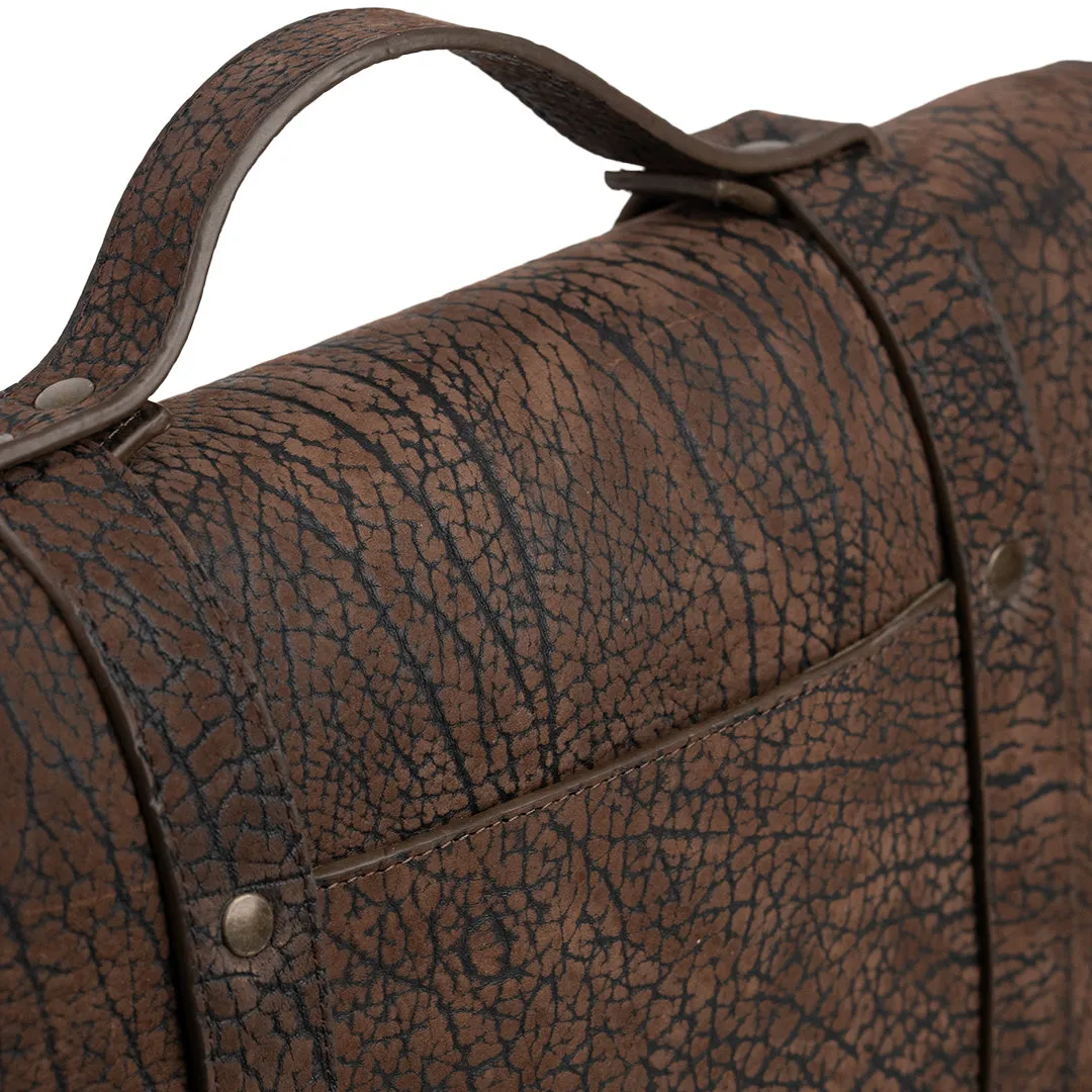 CUELLO DE TORO MESSENGER BAG - BROWN RUST