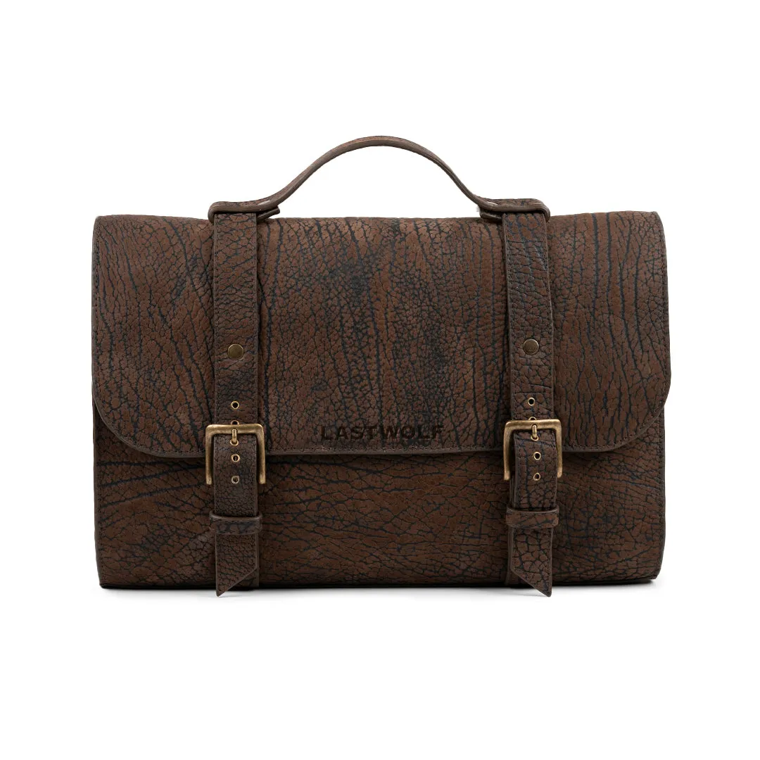 CUELLO DE TORO MESSENGER BAG - BROWN RUST