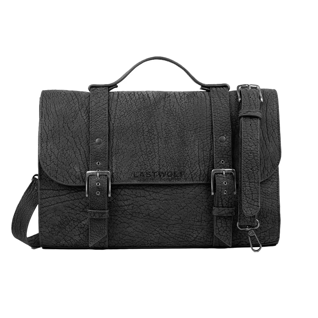 CUELLO DE TORO MESSENGER BAG - COAL BLACK