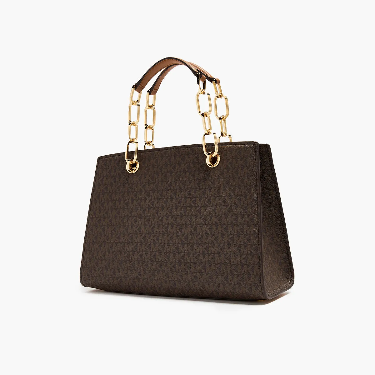 Cynthia Medium Signature Logo Satchel