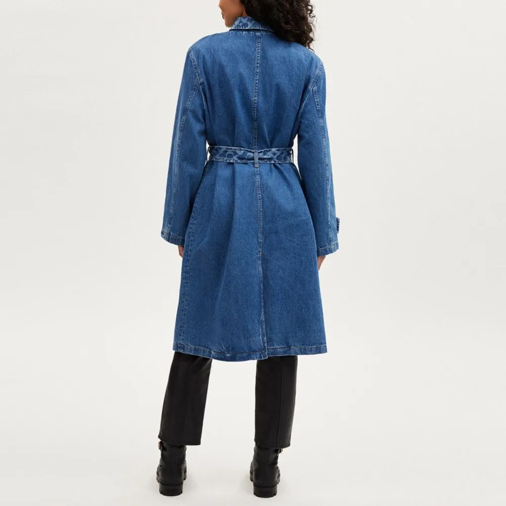 Denim Trench