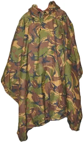 Dutch Army DPM Camo Poncho