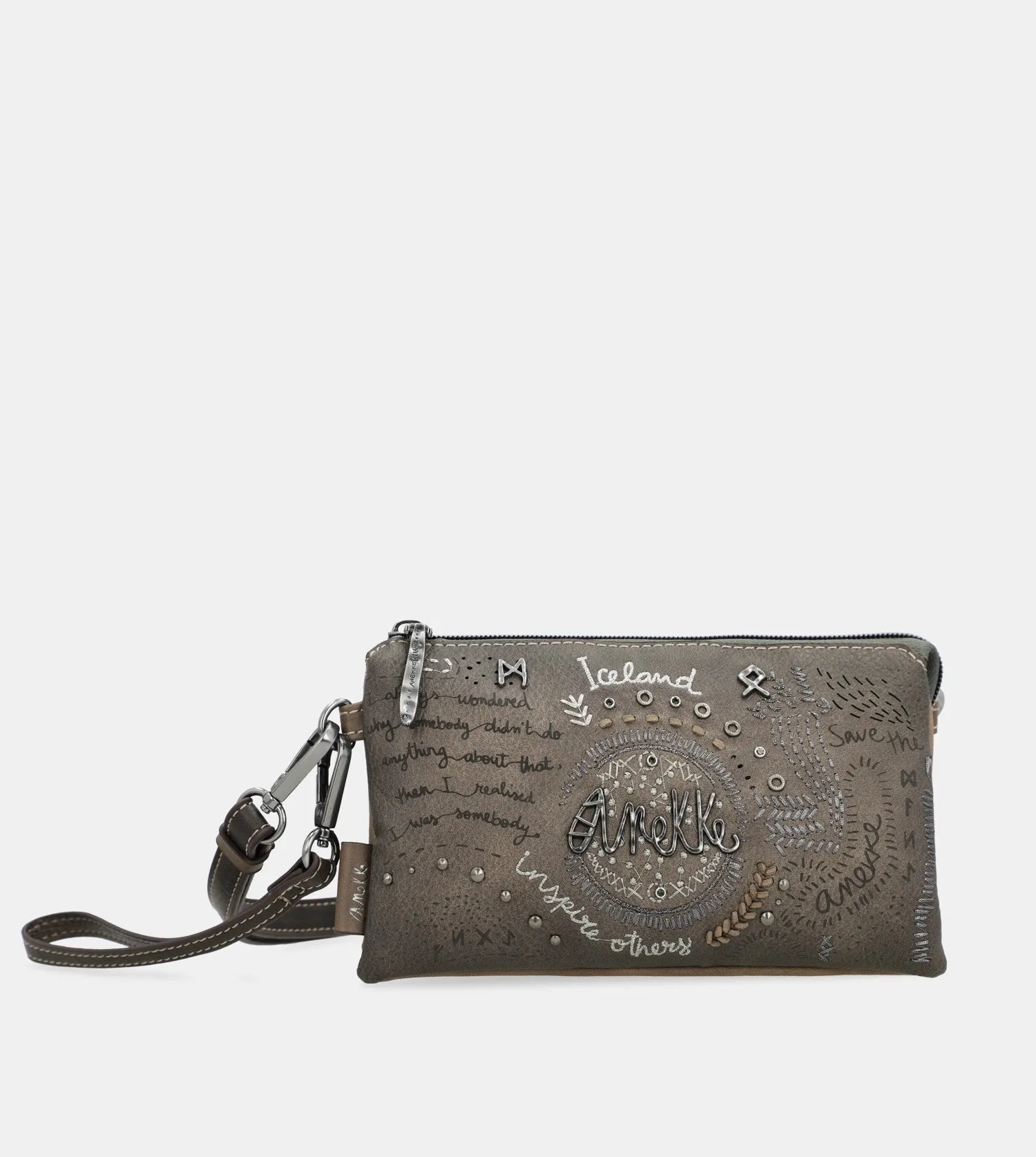 Elongated Rune Crossbody Bag