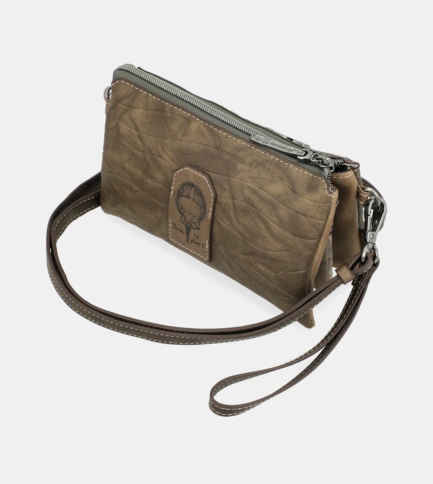 Elongated Rune Crossbody Bag