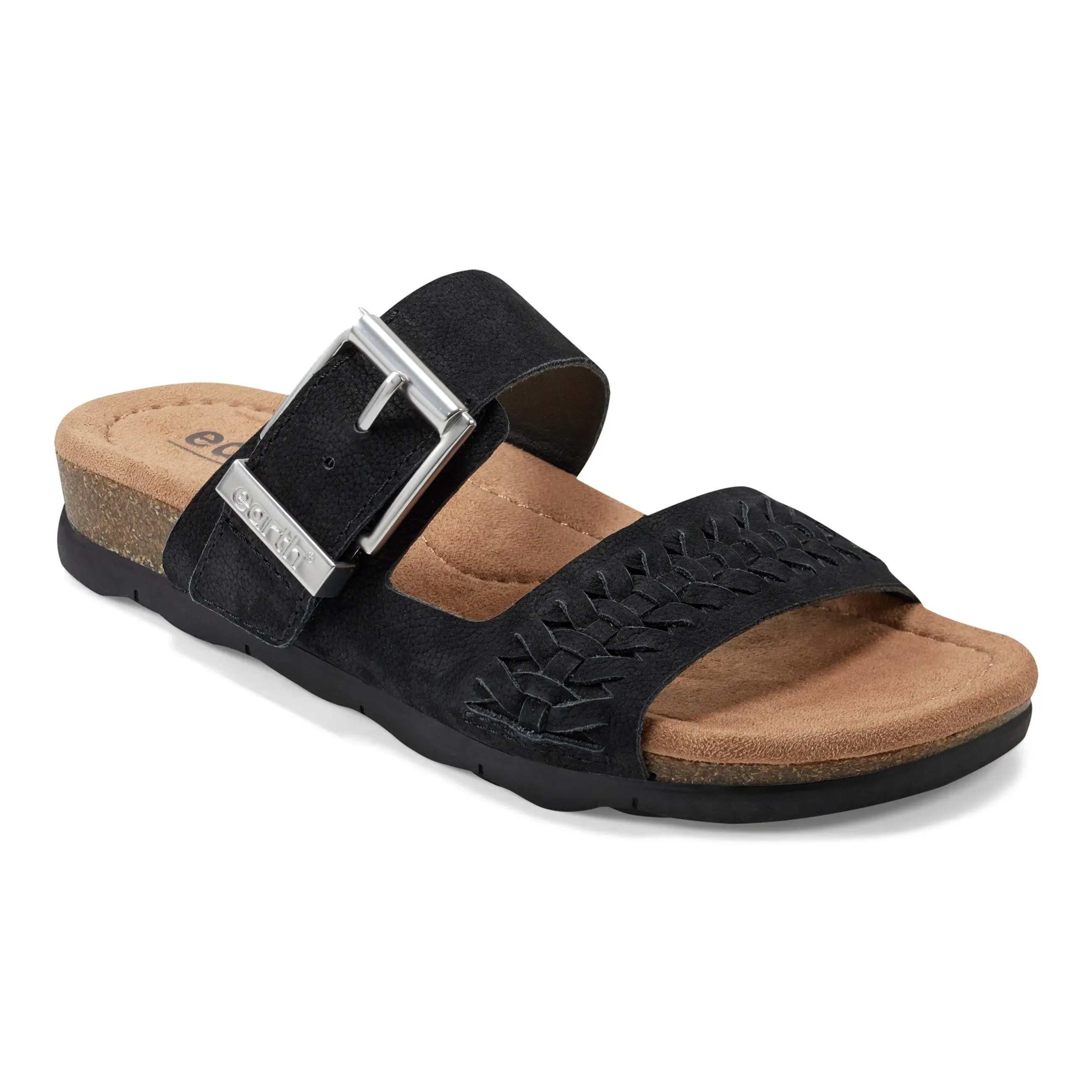 Emani Round Toe Casual Flat Slip-on Sandals