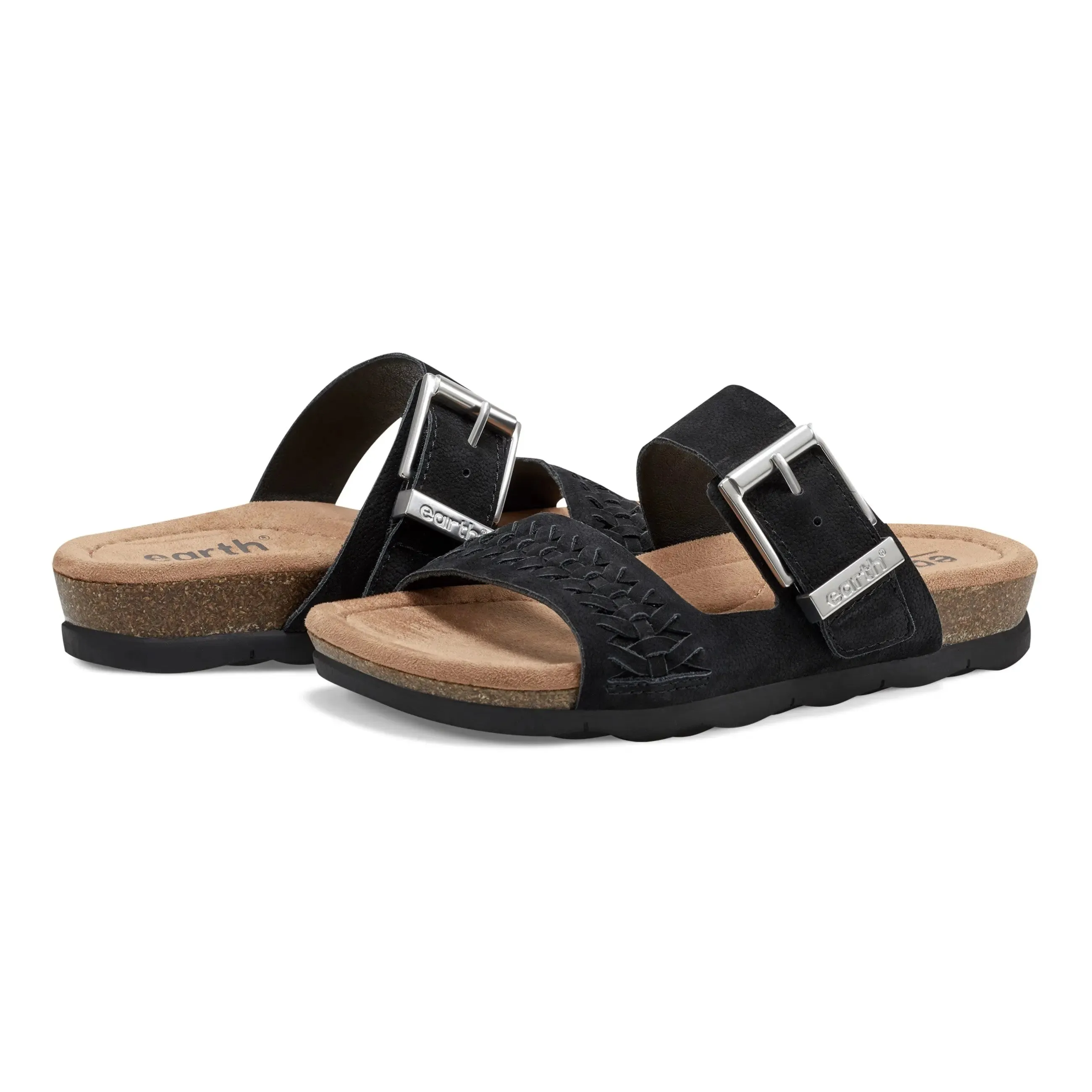 Emani Round Toe Casual Flat Slip-on Sandals