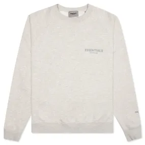 Essentials Pullover Crewneck - Light Heather Oatmeal