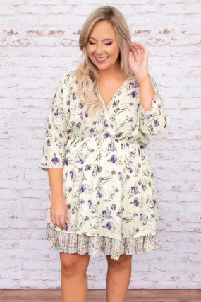 Feeling Connected Dress, Cream