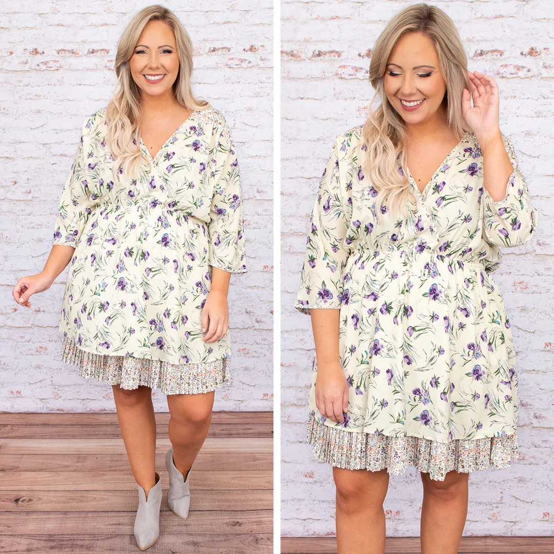 Feeling Connected Dress, Cream